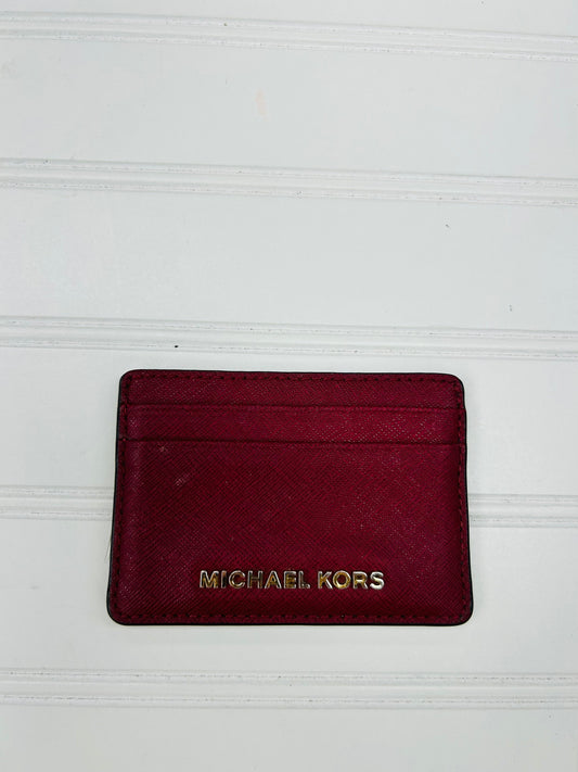 Wallet Designer Michael By Michael Kors, Size Small
