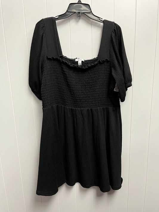 Black Dress Casual Short Nine West Apparel, Size Xxl