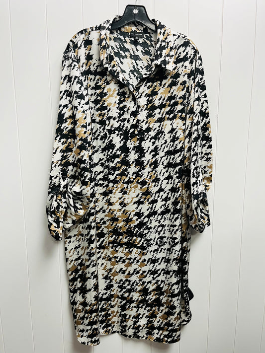 Black & Tan Dress Casual Short Limited, Size 2x