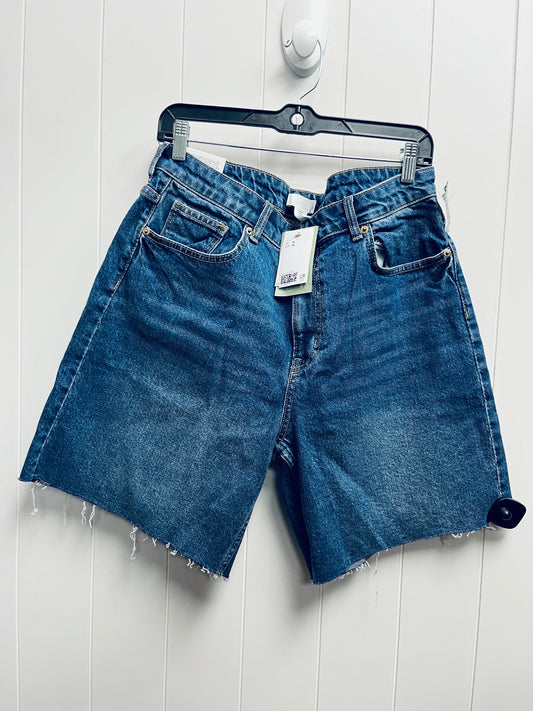 Blue Denim Shorts H&m, Size 14
