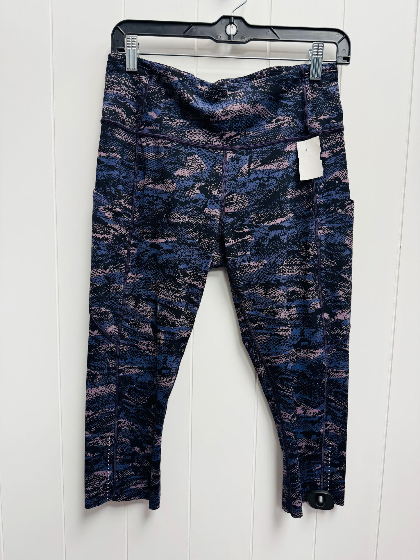 Blue Athletic Capris Lululemon, Size 10