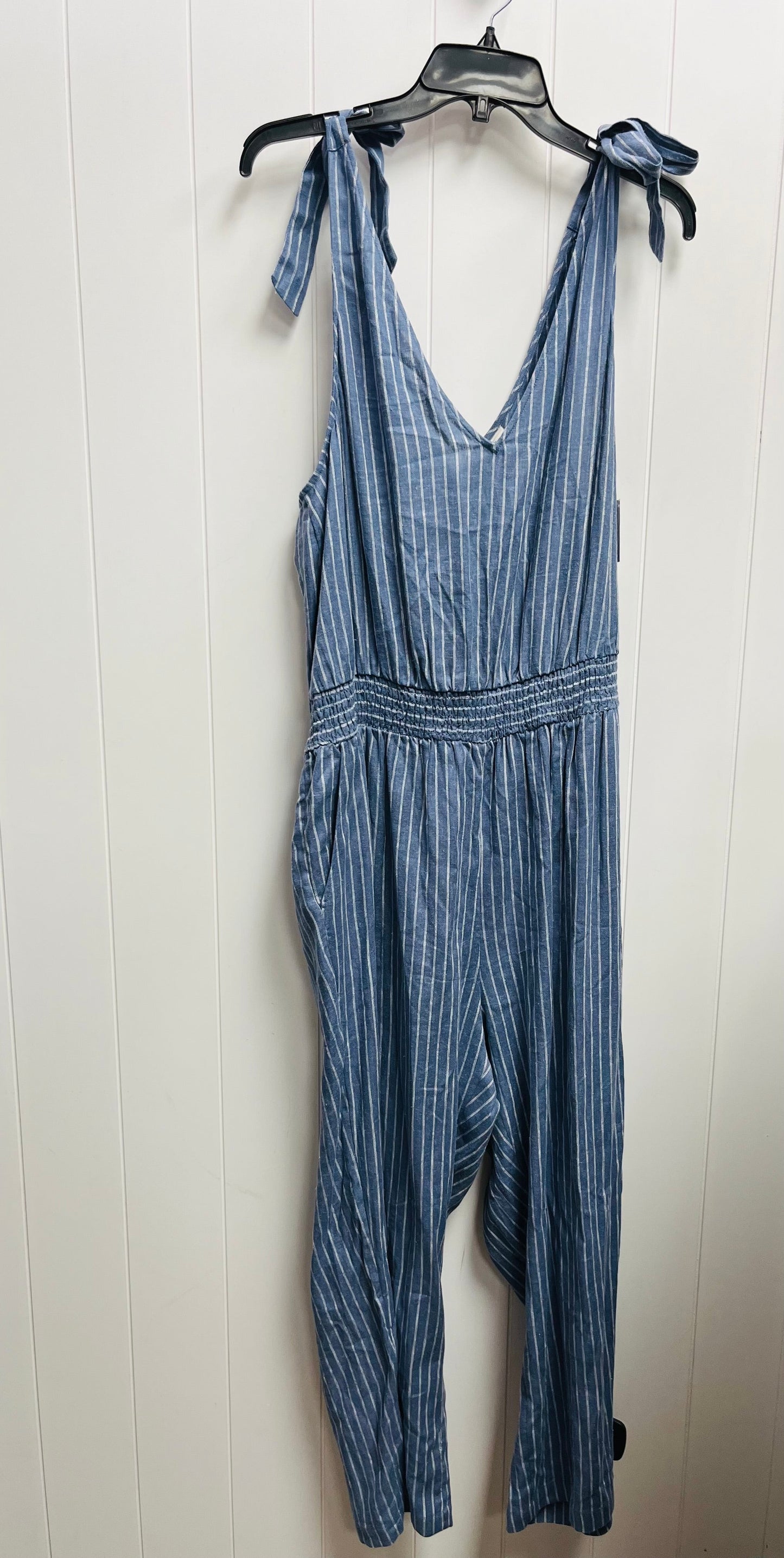 Blue & White Jumpsuit A New Day, Size Xl
