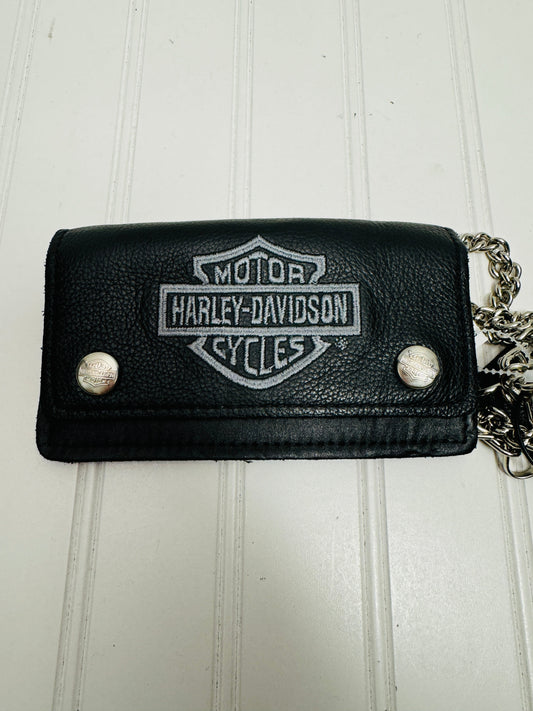 Wristlet Leather Harley Davidson, Size Small