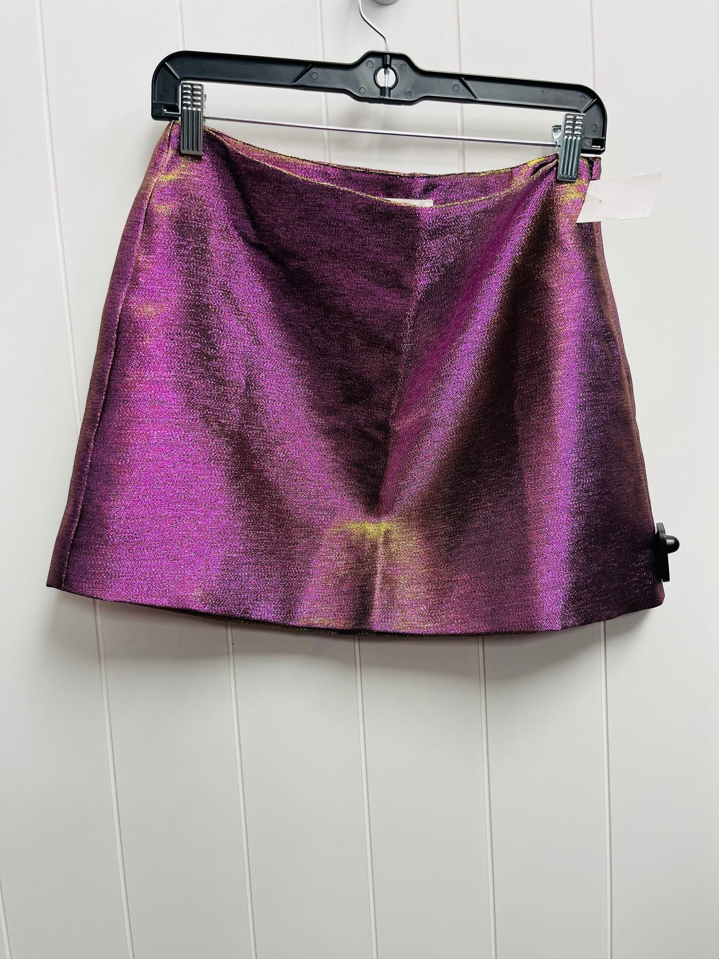 Purple Skirt Mini & Short Anthropologie, Size M