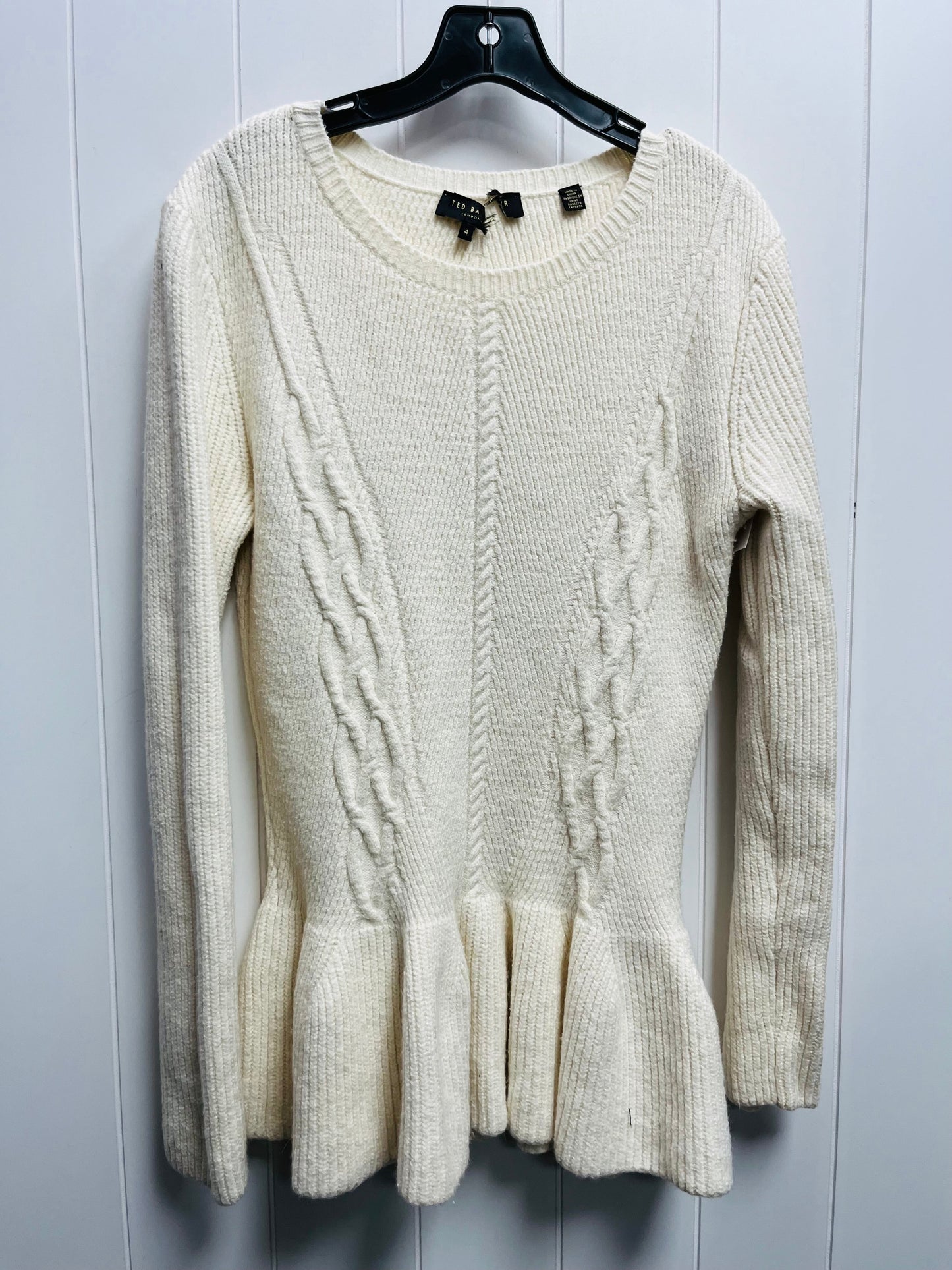 Cream Sweater Ted Baker, Size Xl