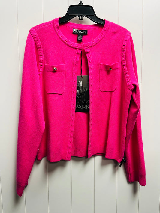 Pink Sweater Cardigan Clothes Mentor, Size Xl