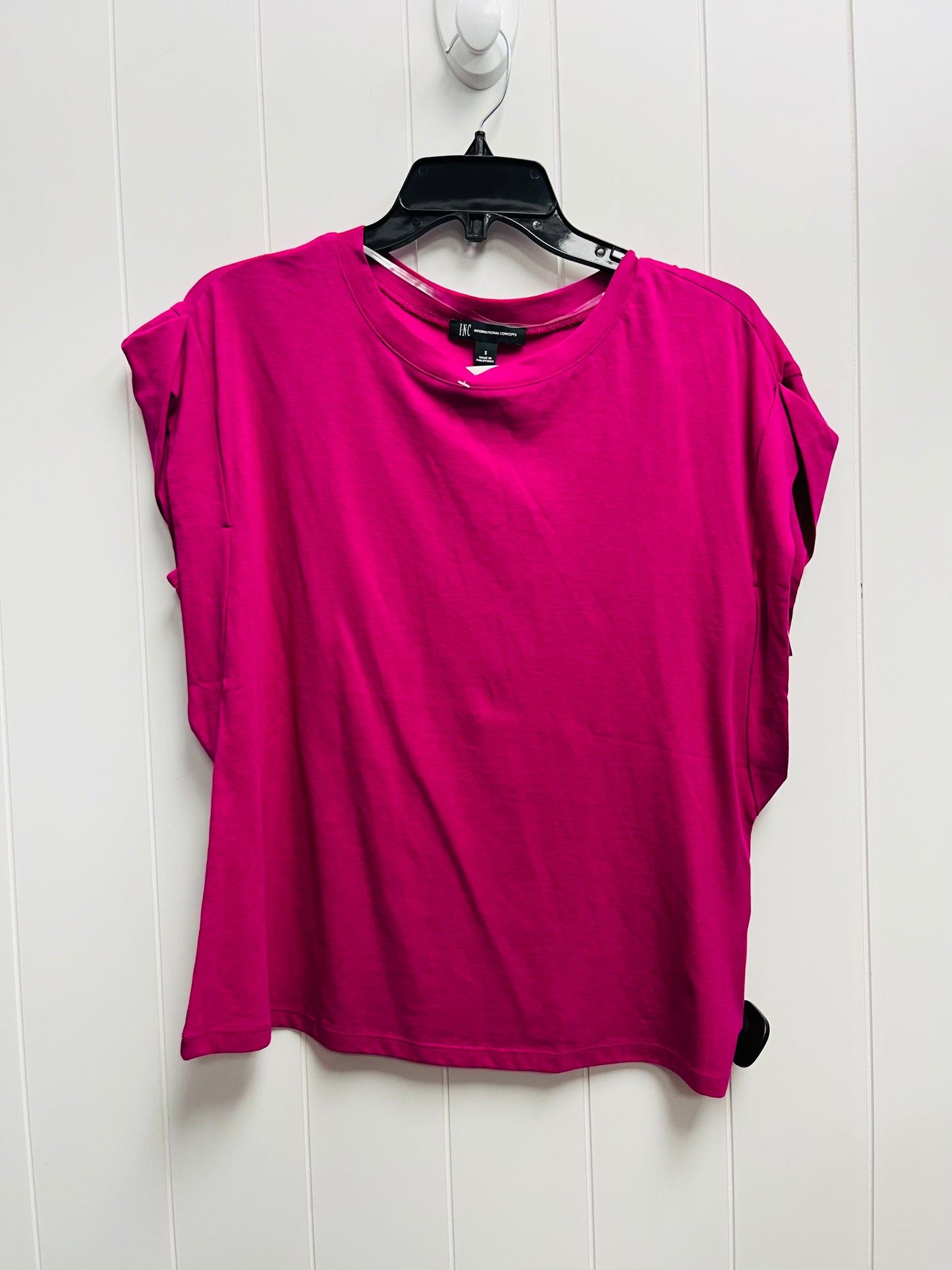 Purple Top Short Sleeve Inc, Size S