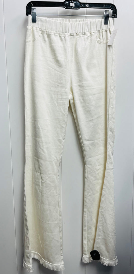 White Pants Wide Leg Umgee, Size M