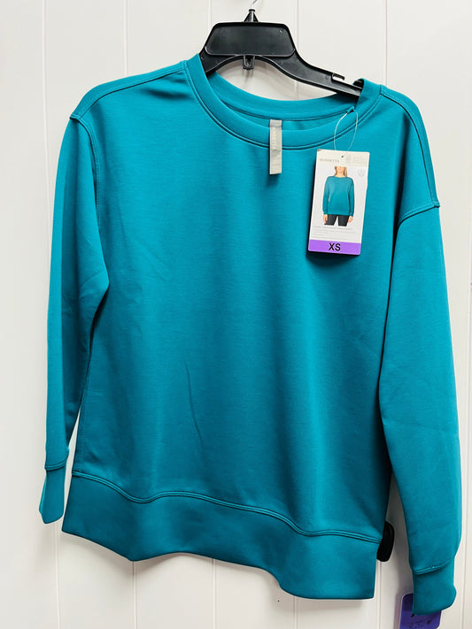 Sweatshirt Crewneck By Mondetta In Teal, Size: Xs