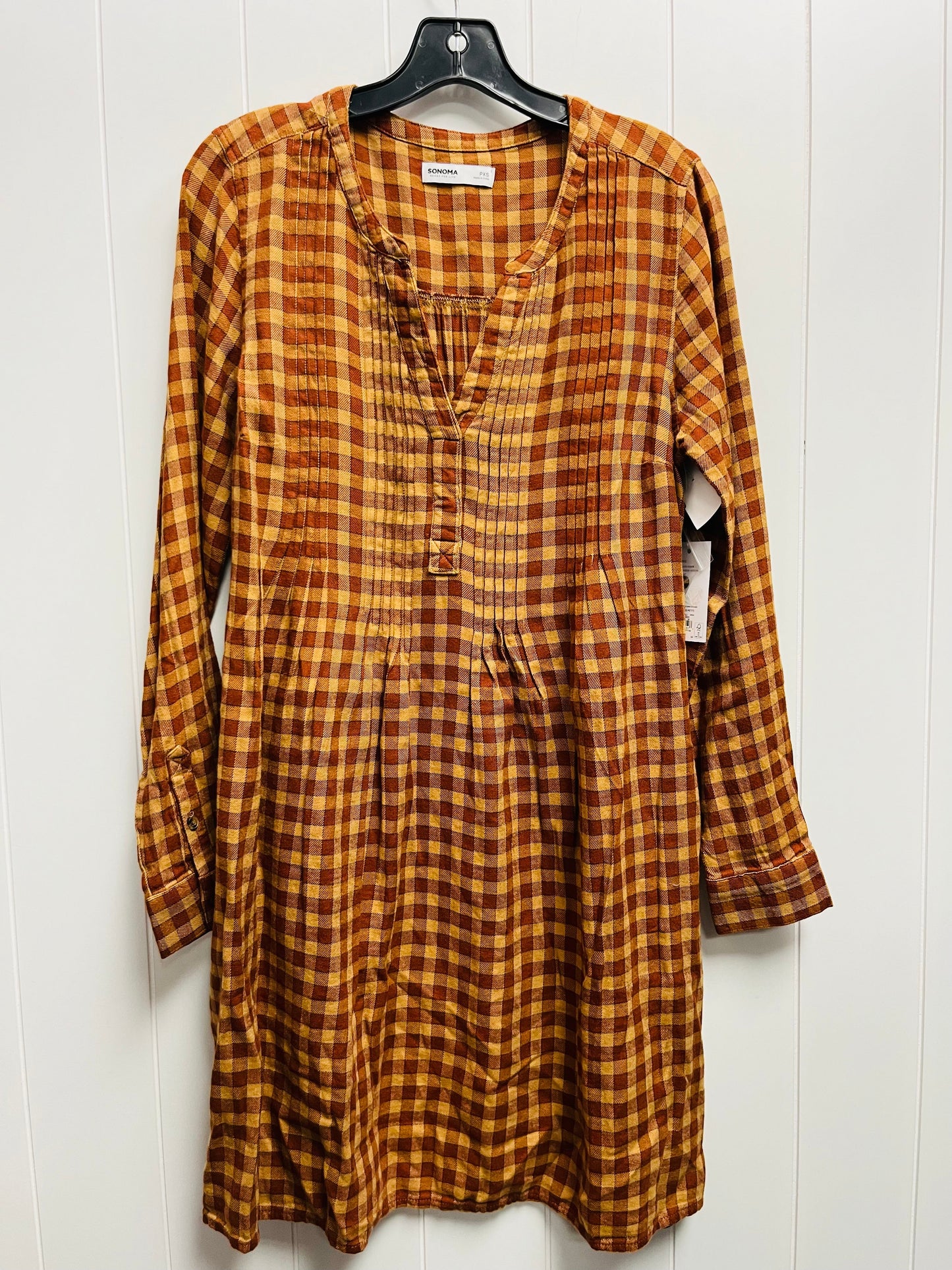 Dress Casual Short By Sonoma In Brown, Size: Petite   Xs