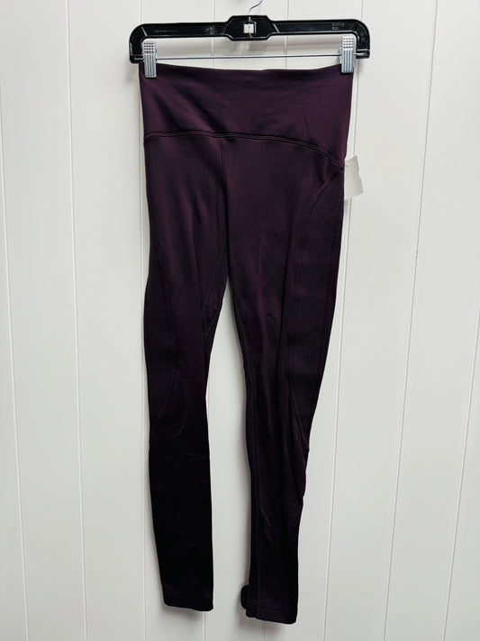 Athletic Leggings By Lululemon In Purple, Size: S