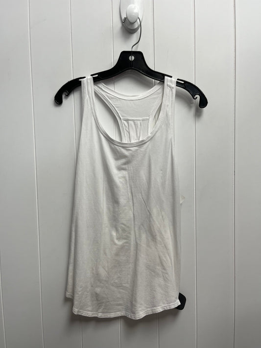 Athletic Tank Top By Lululemon In White, Size: S