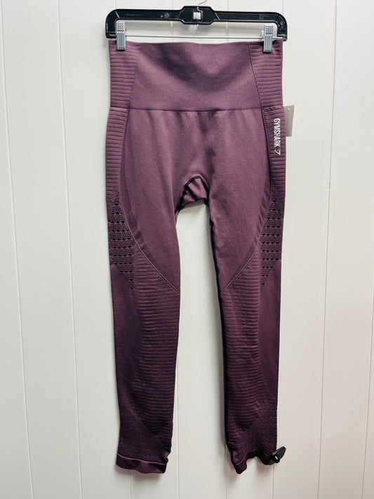 Athletic Leggings By Gym Shark In Purple, Size: M