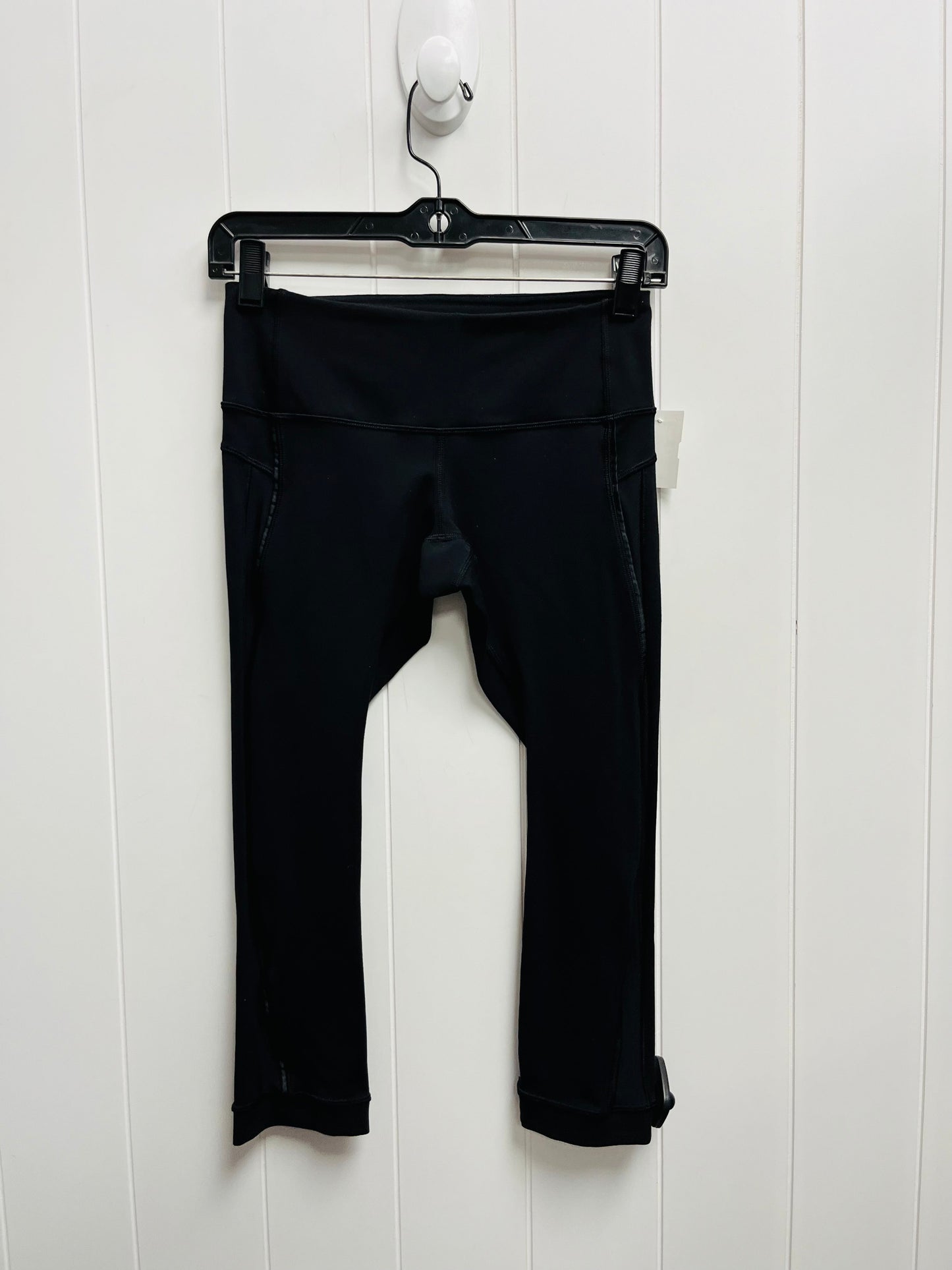 Athletic Capris By Lululemon In Black, Size: 4