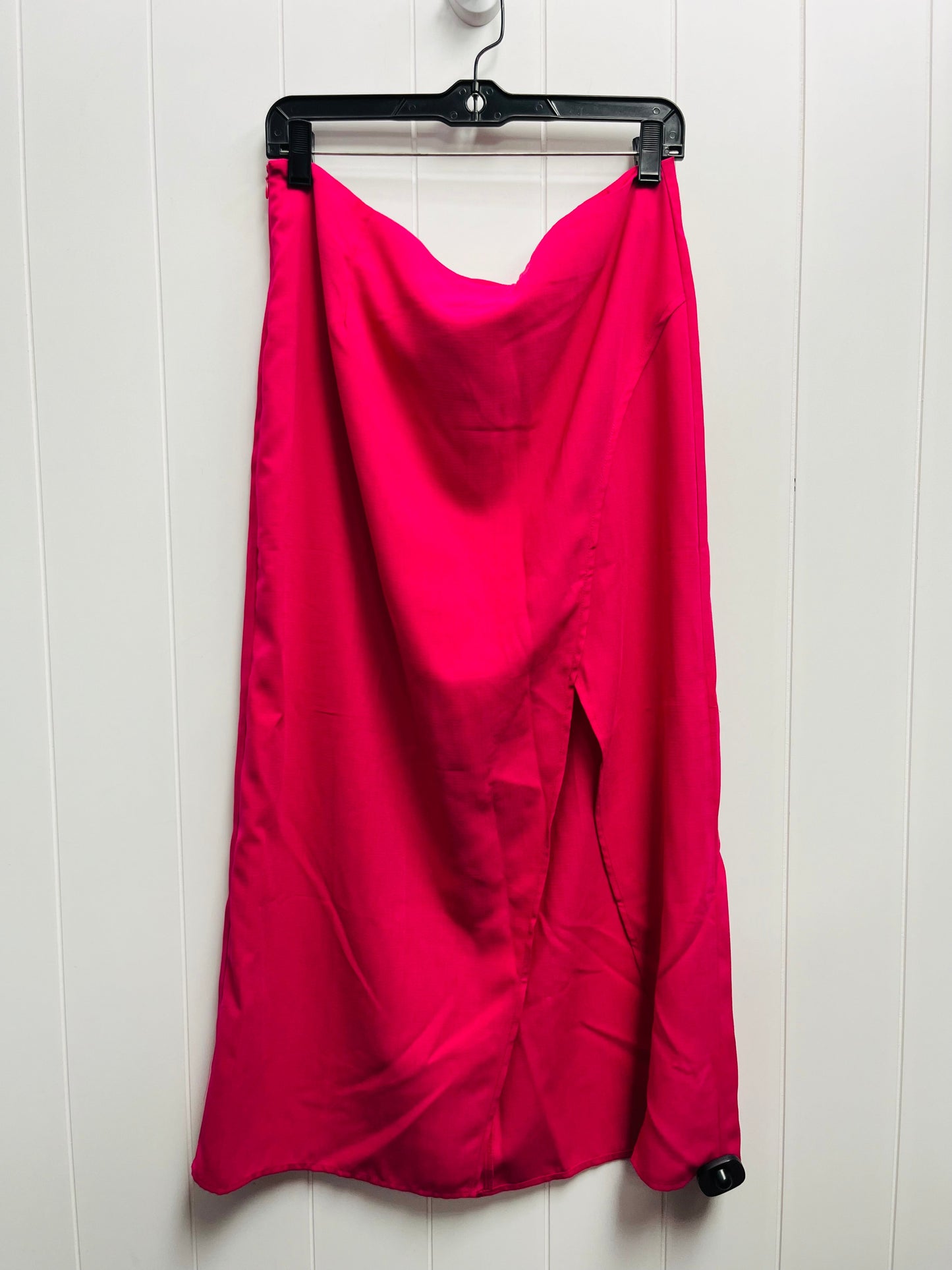 Skirt Maxi By Shein In Pink, Size: Xl