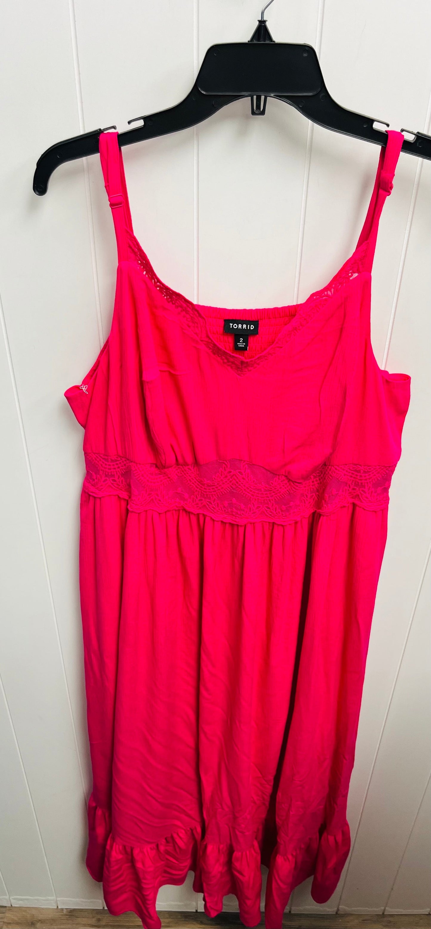 Dress Casual Maxi By Torrid In Pink, Size: 2x