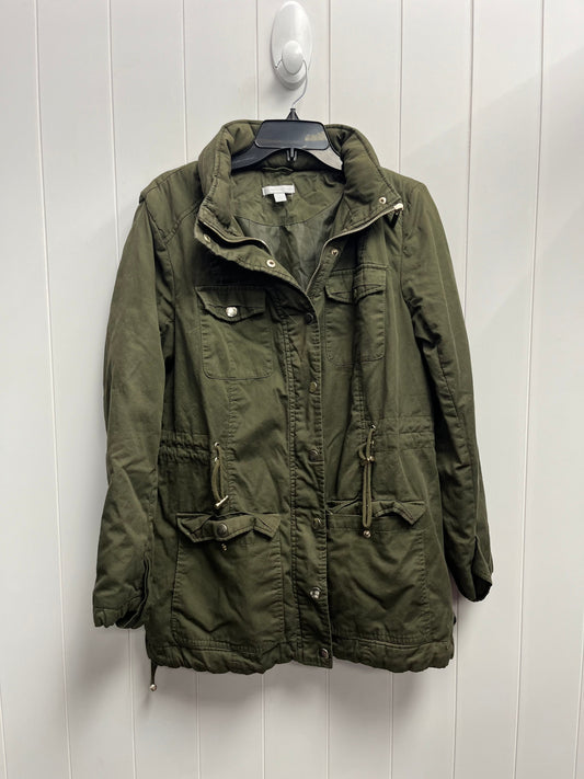 Jacket Utility By New York And Co In Green, Size: Xl