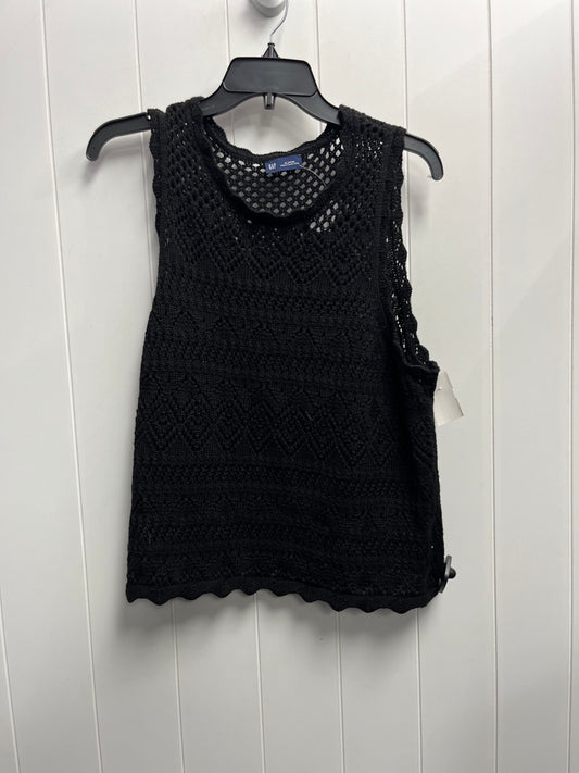 Top Sleeveless By Gap In Black, Size: Xl