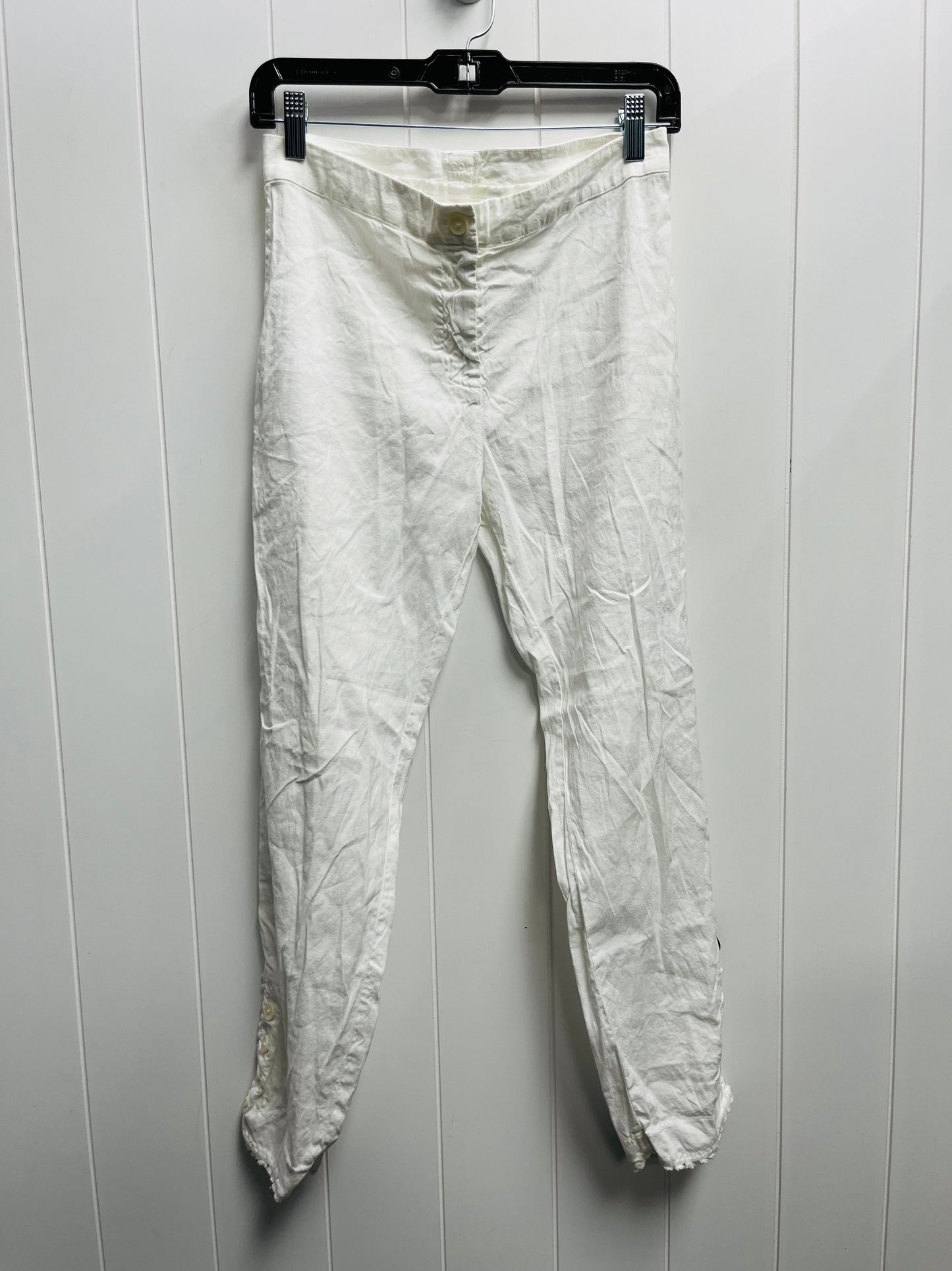 Pants Linen By Clothes Mentor In White, Size: S