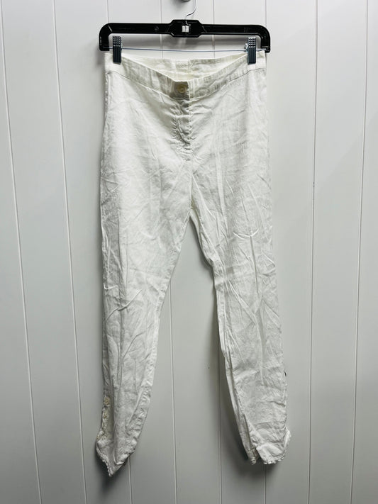 Pants Linen By Clothes Mentor In White, Size: S