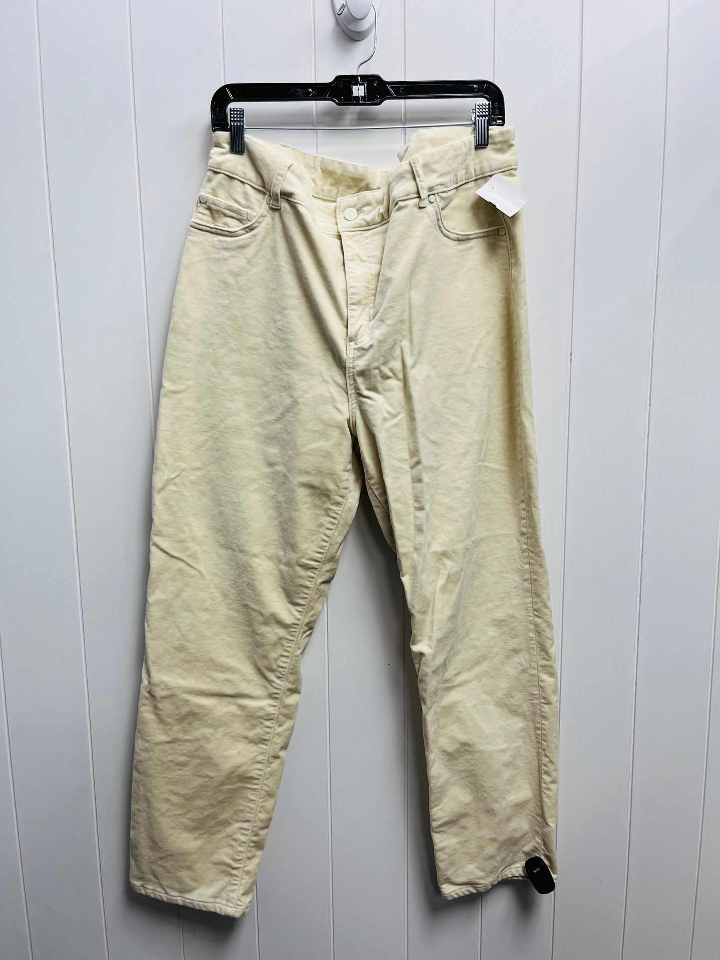 Pants Corduroy By Clothes Mentor In Cream, Size: 18