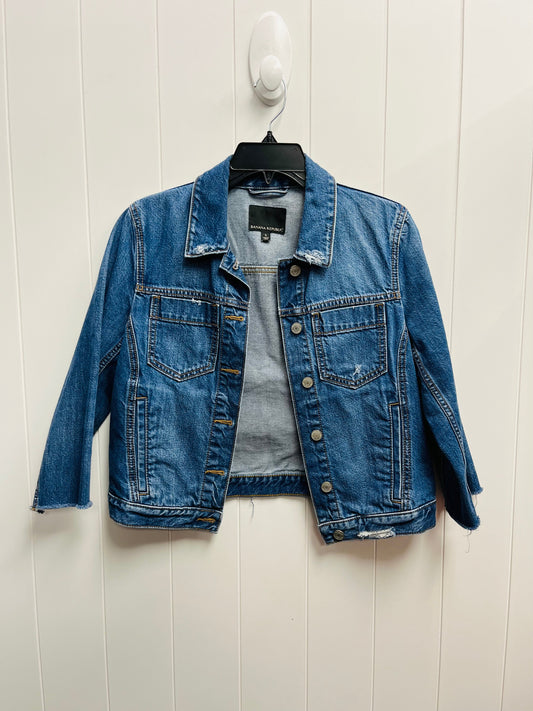 Jacket Denim By Banana Republic In Blue Denim, Size: S