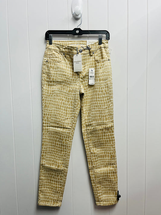 Pants Other By Tommy Bahama In Tan & White, Size: 0