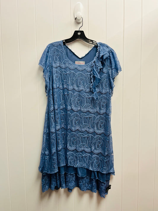 Dress Casual Short By Pretty Angel In Blue, Size: M