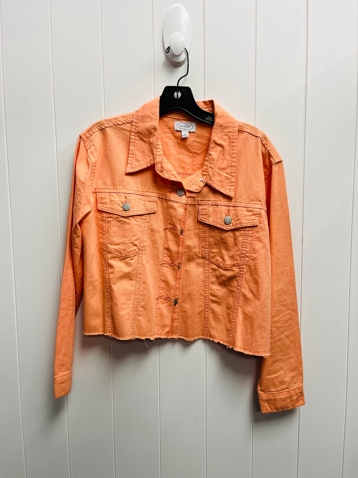 Jacket Other By Mudpie In Orange, Size: S