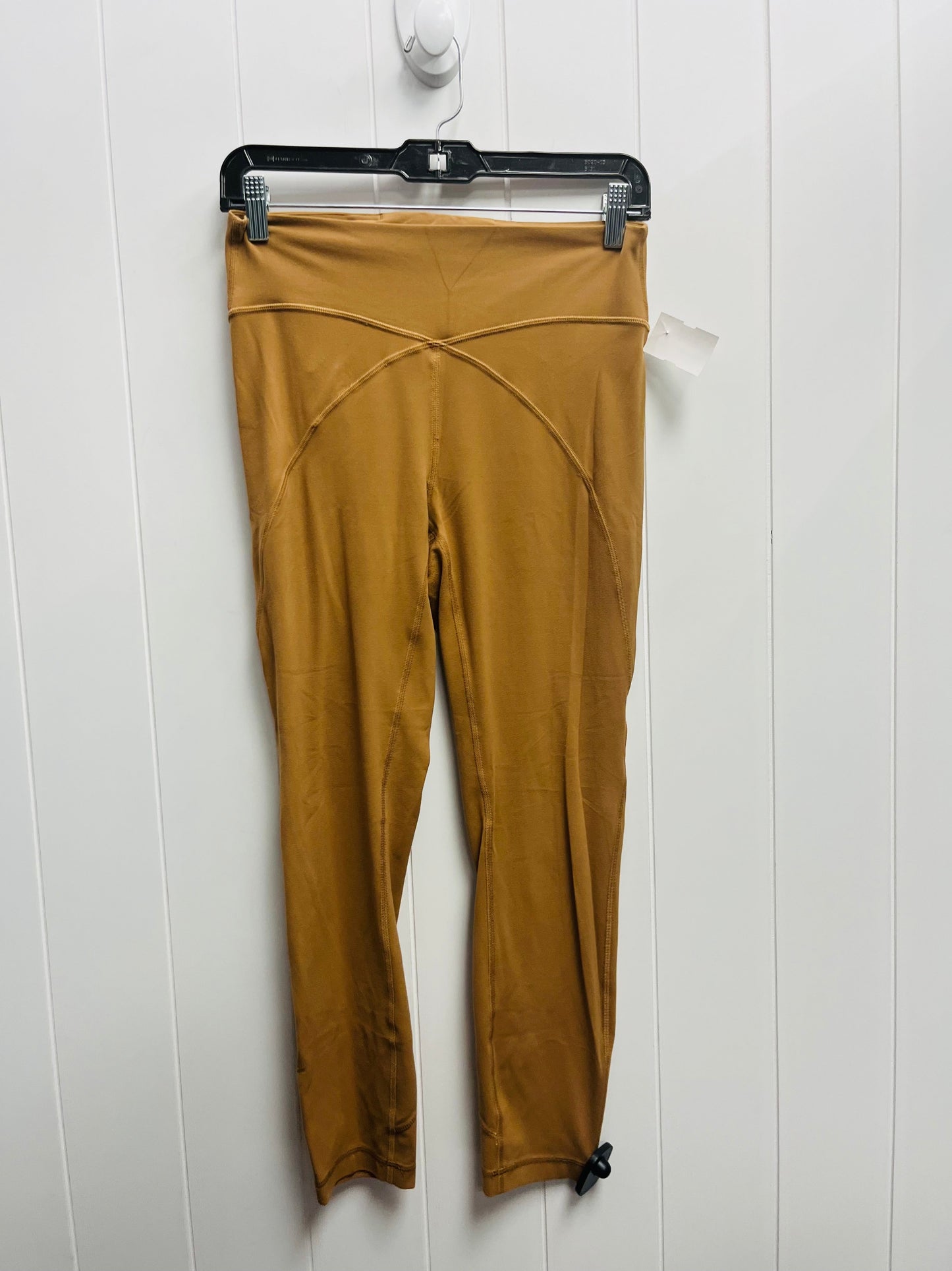 Athletic Capris By Lululemon In Tan, Size: 8