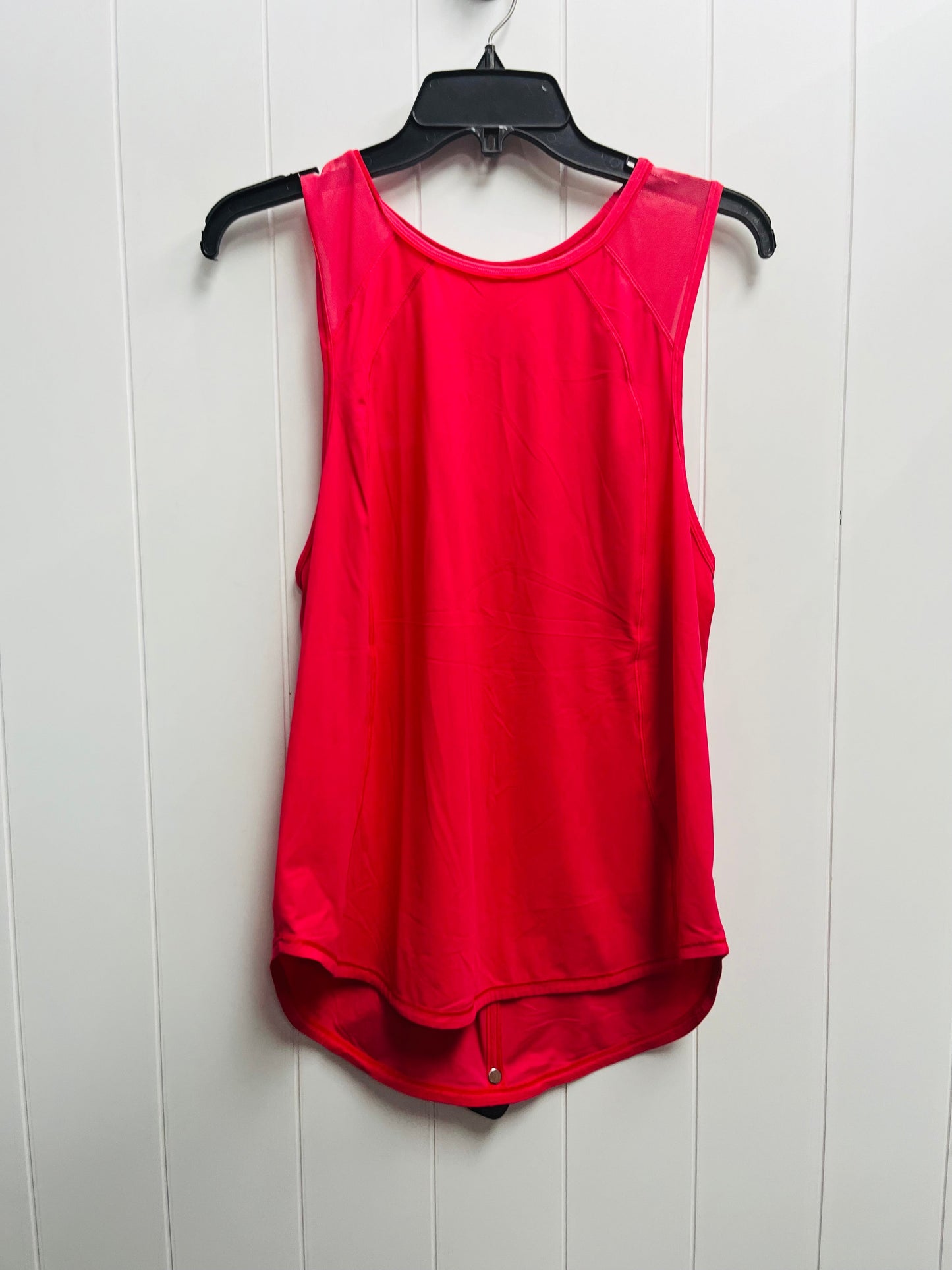 Athletic Tank Top By Lululemon In Coral, Size: M