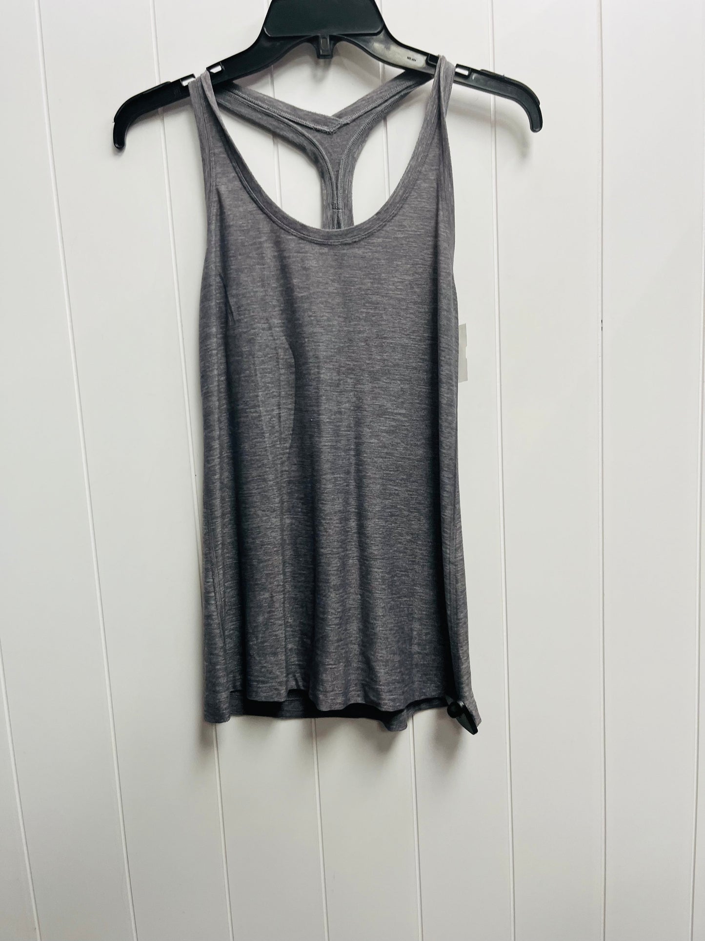 Athletic Tank Top By Lululemon In Grey, Size: M