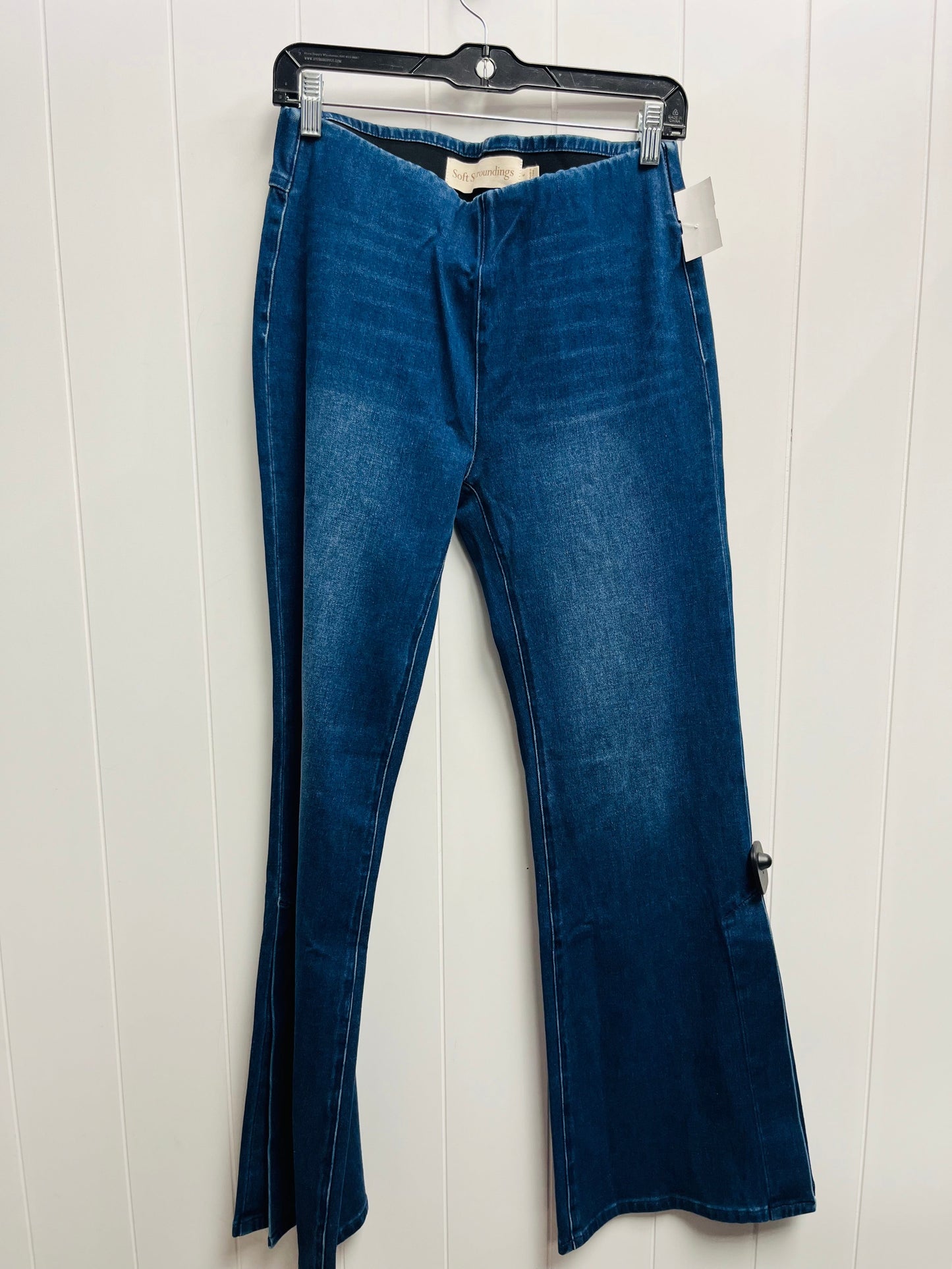 Jeans Boot Cut By Soft Surroundings In Blue Denim, Size: S