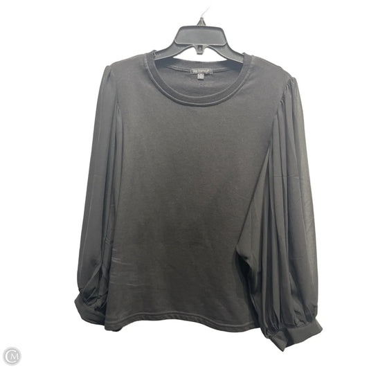 Top Long Sleeve By For Cynthia In Black, Size: Xl