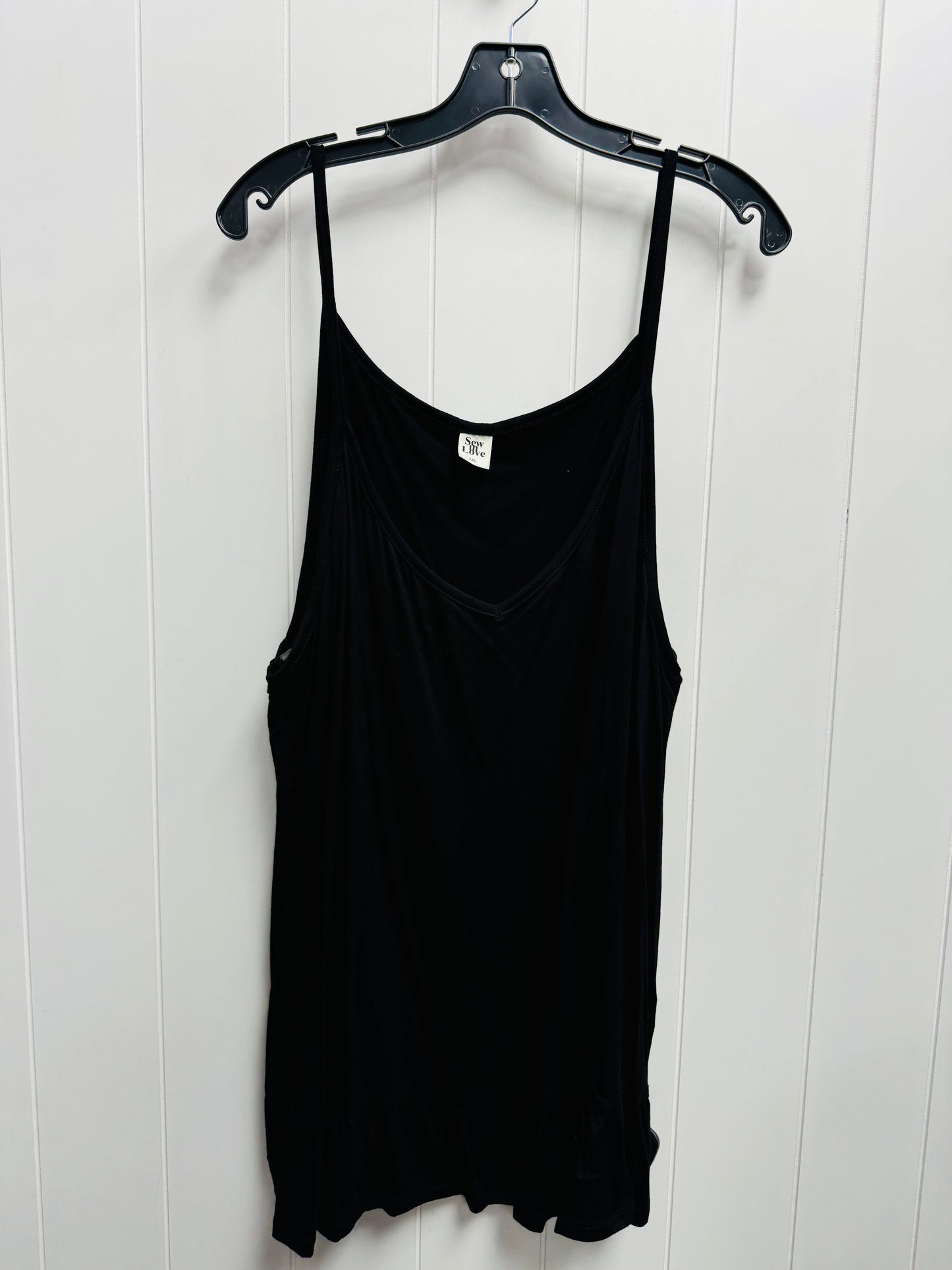 Tunic Sleeveless By Sew In Love In Black, Size: 3x