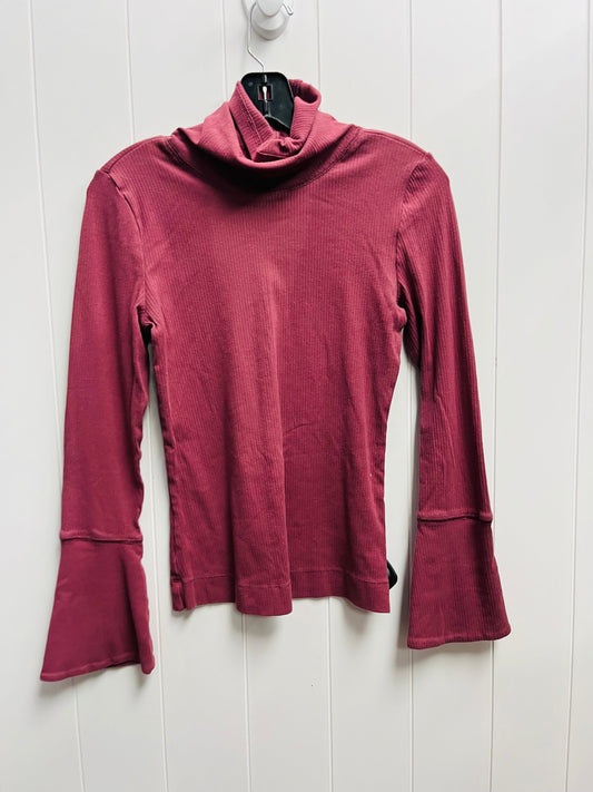 Top Long Sleeve By Free People In Purple, Size: M