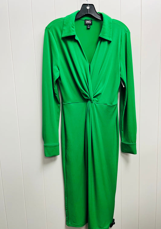 Dress Work By Inc In Green, Size: M