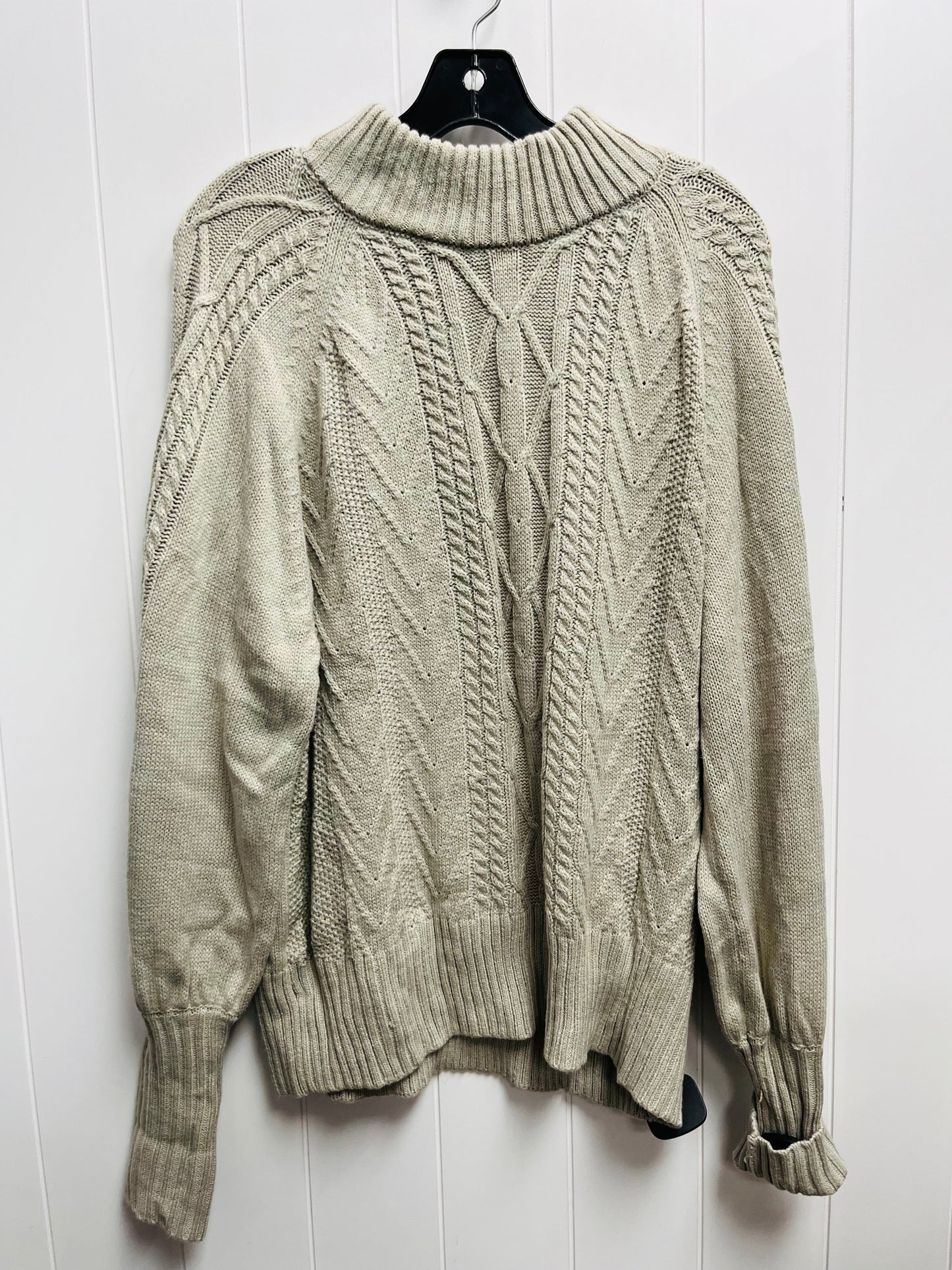 Sweater By Clothes Mentor In Grey, Size: Xl