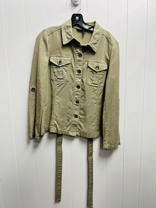 Jacket Utility By White House Black Market In Green, Size: 6