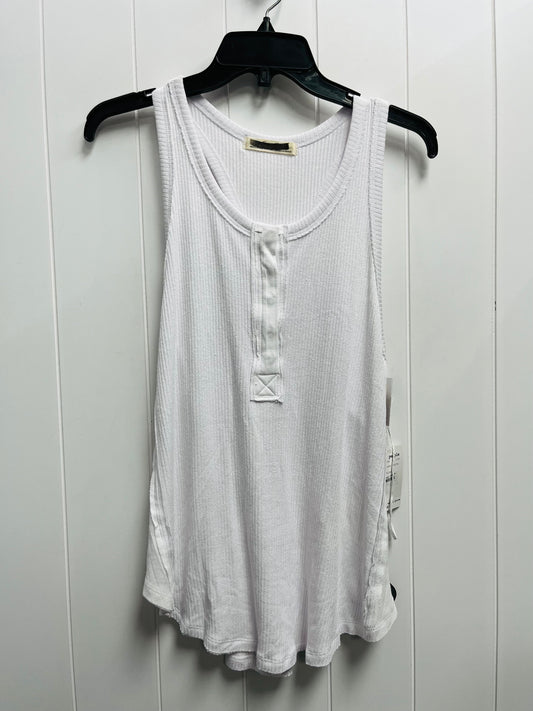 Top Sleeveless By Free People In White, Size: M