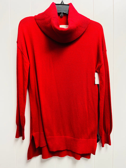 Sweater By Loft In Red, Size: M