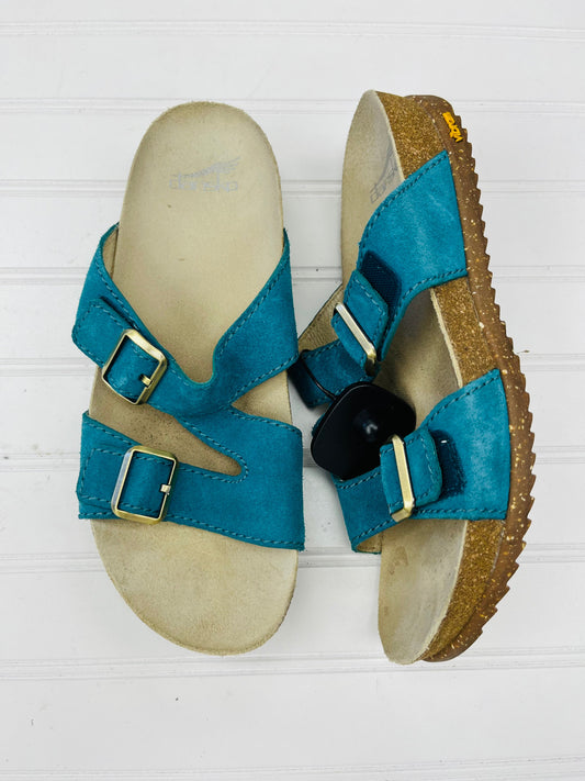 Sandals Flats By Dansko In Teal, Size: 10