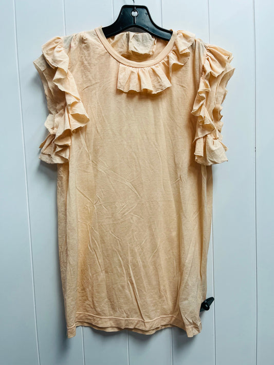 Top Short Sleeve By dswuared2 In Orange, Size: M