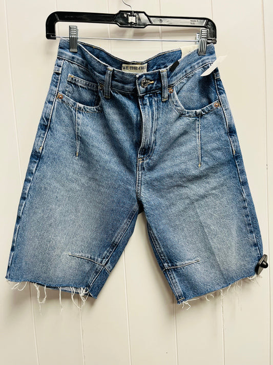 Shorts By Free People In Blue Denim, Size: 4