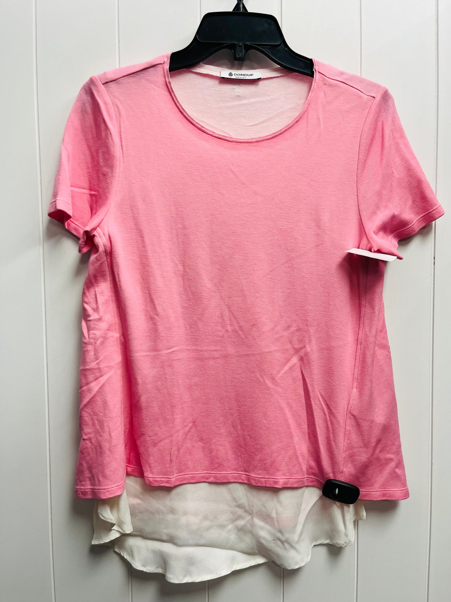 Top Short Sleeve By dondup In Pink, Size: S