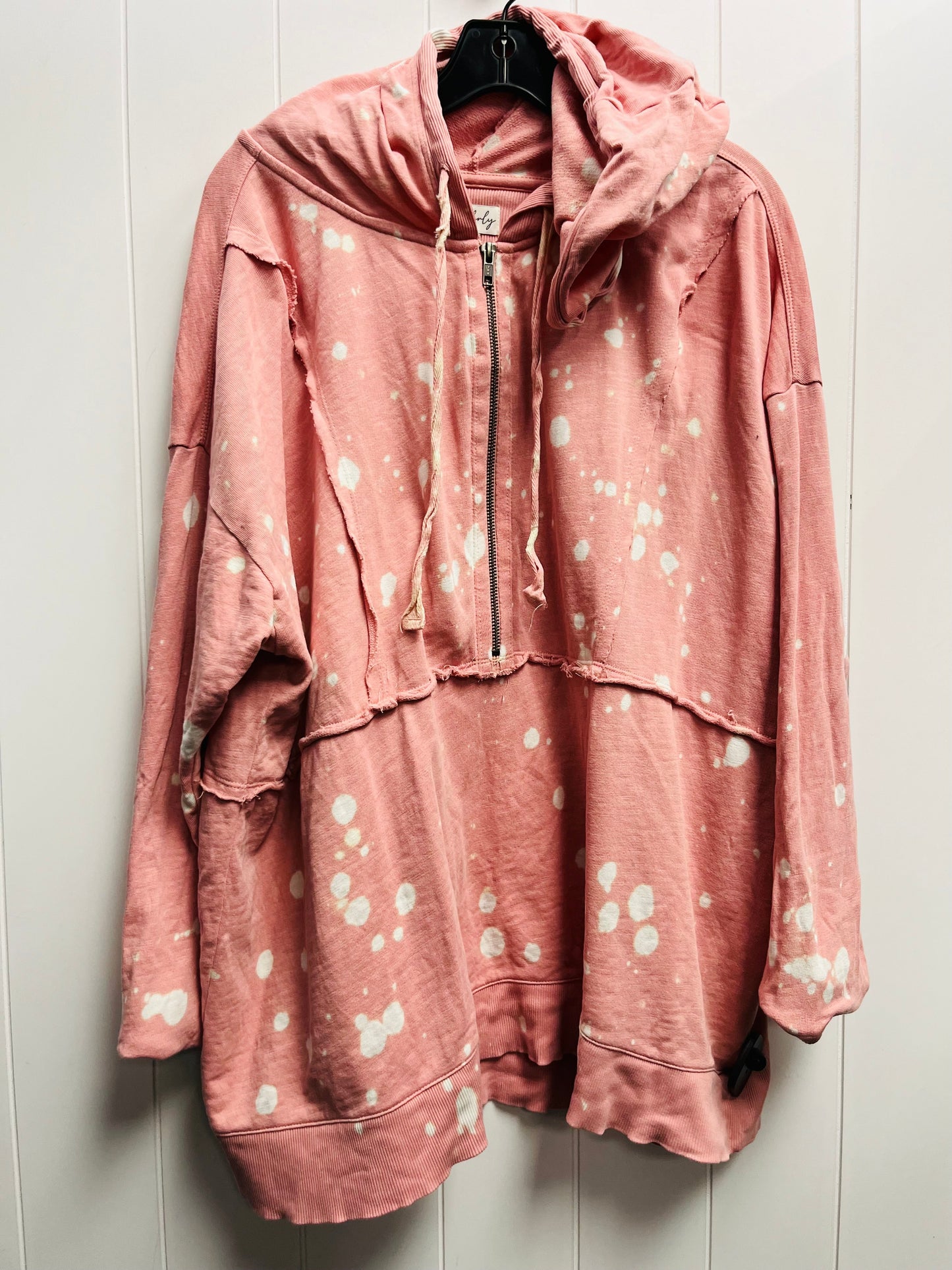 Jacket Other By Wonderly In Pink & White, Size: 2x