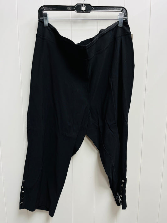 Capris By BE ME In Black, Size: 20