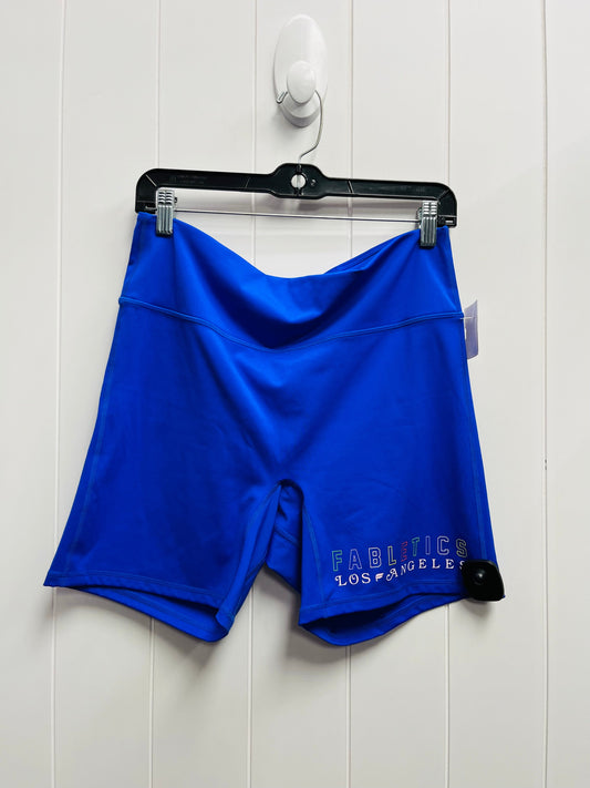 Athletic Shorts By Fabletics In Blue, Size: L