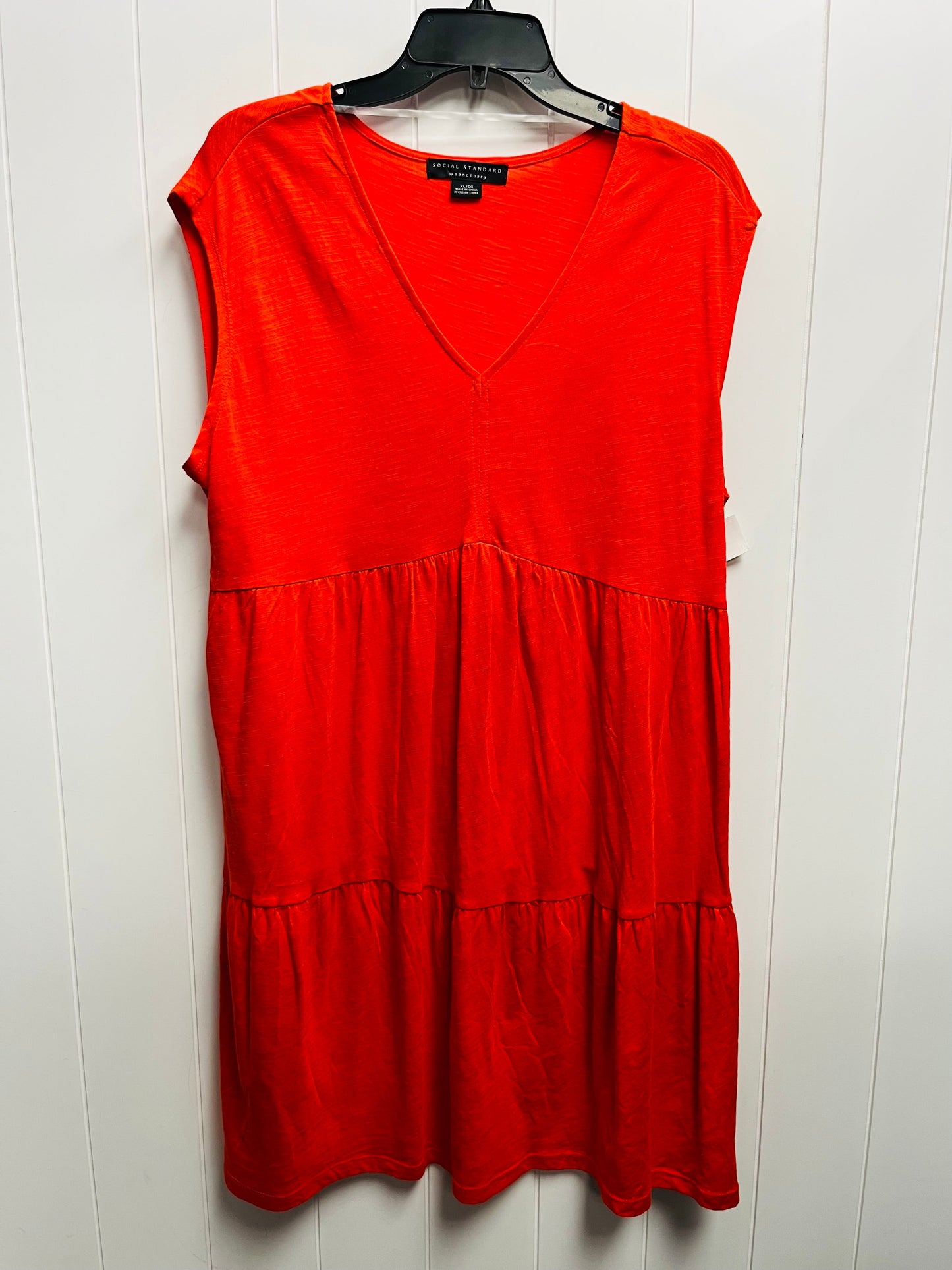 Dress Casual Short By Sanctuary In Orange, Size: Xl