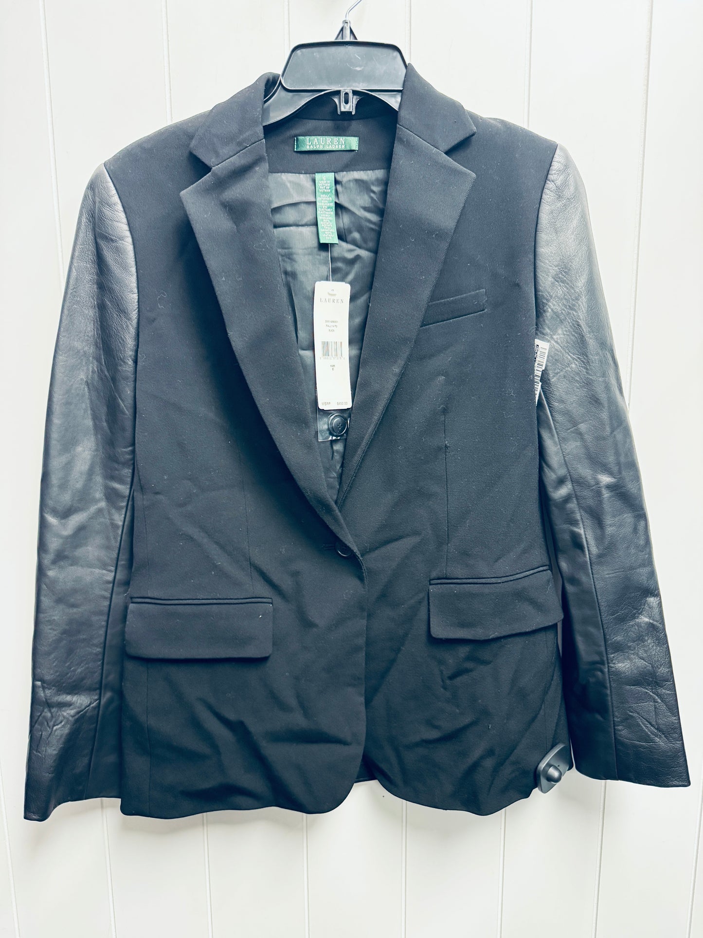 Blazer By Ralph Lauren In Black, Size: 6